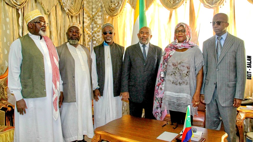 Les Unionistes de Mayotte à Beit-Salam pour saluer la volonté du Chef de l’État de rapprocher Mayotte de son giron naturel